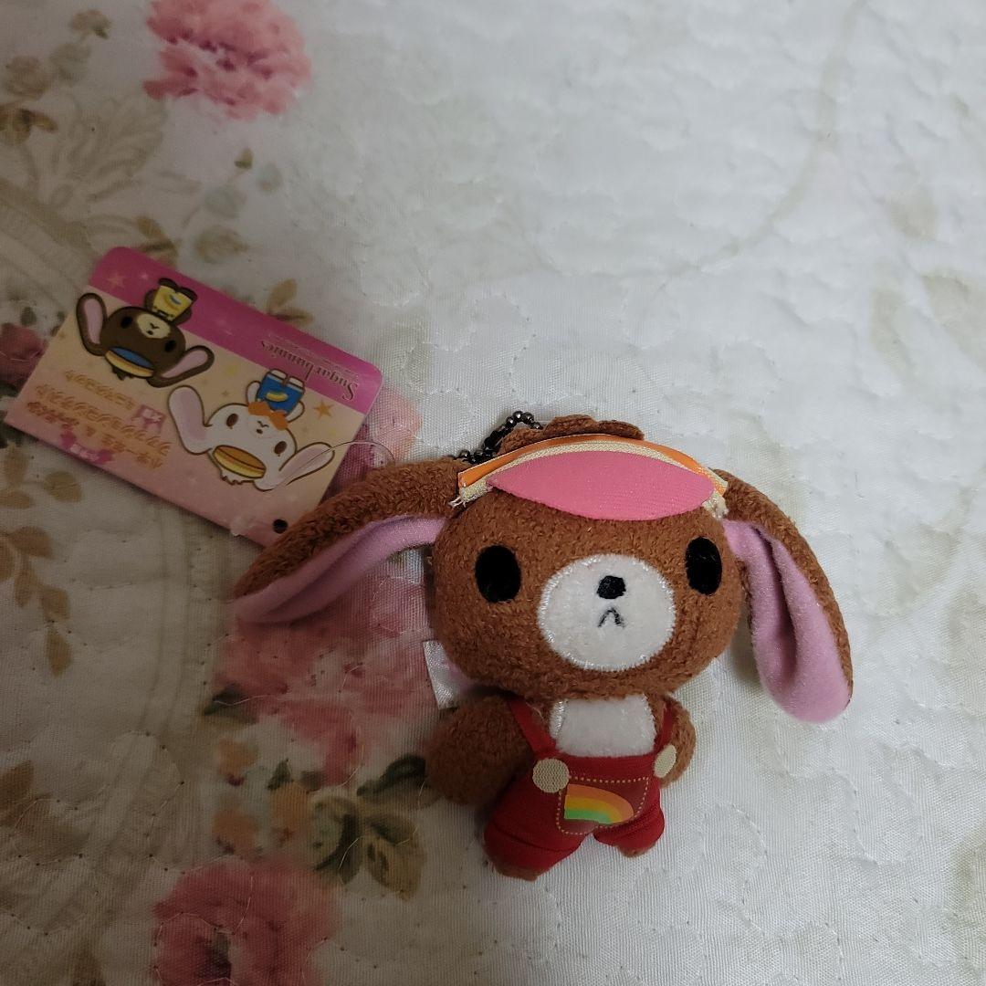 新品激レアタグ付きシュガーバニーズくろうさぷっちぐみコラボぬいぐるみマスコット赤