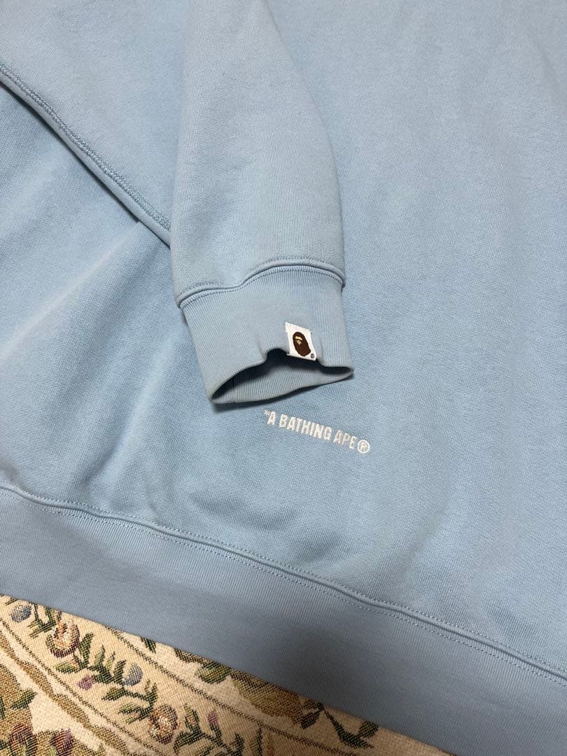 A Bathing Ape ライトブルー パーカー XL
