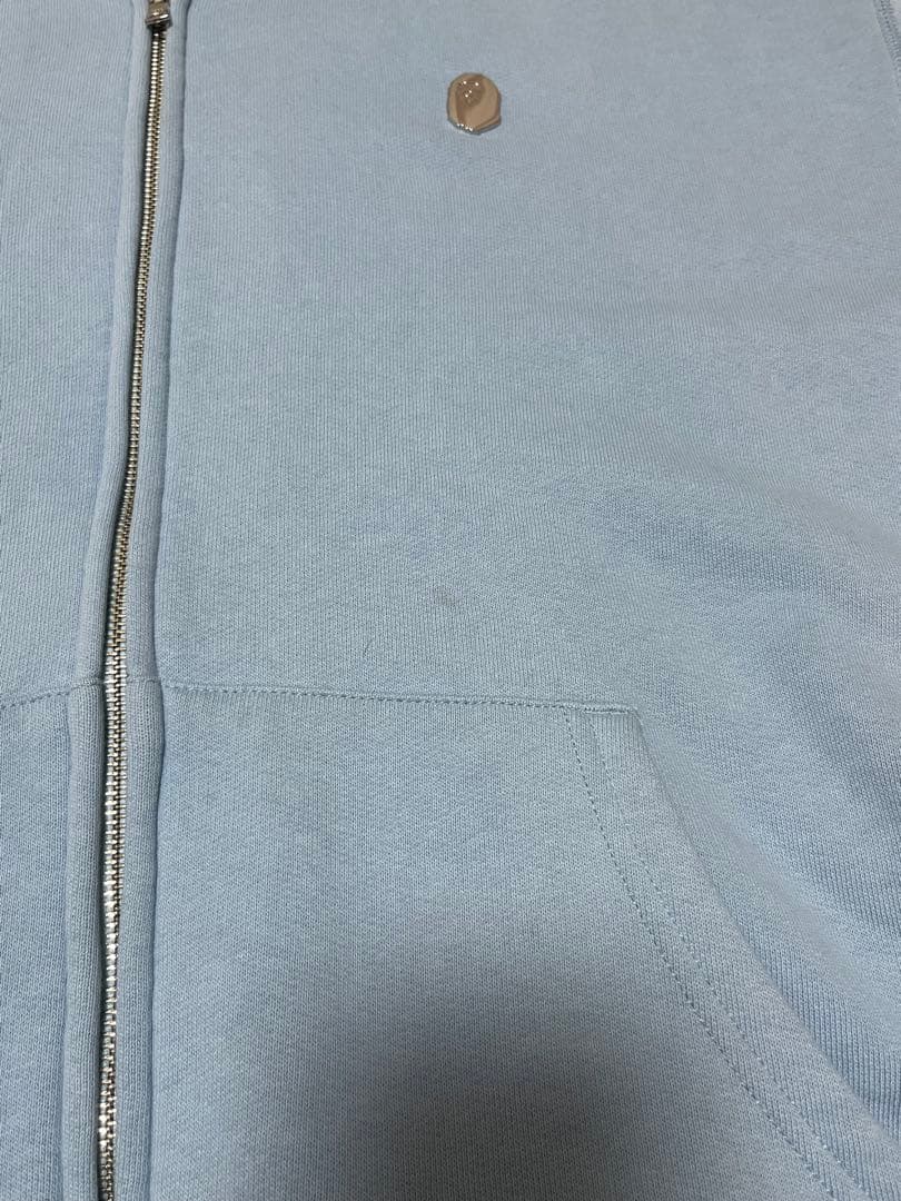 A Bathing Ape ライトブルー パーカー XL