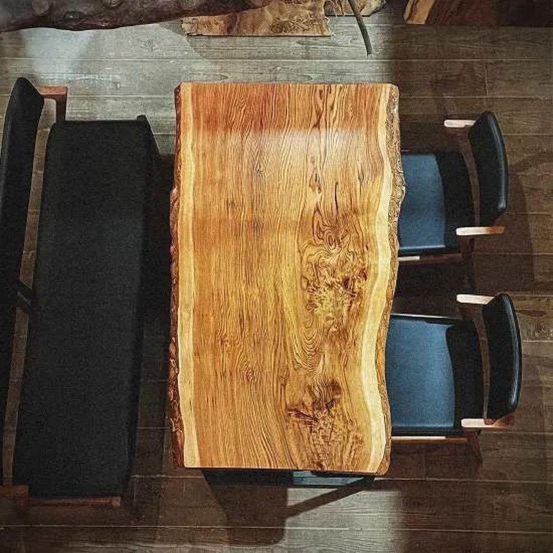 屋久杉　一枚板　テーブル