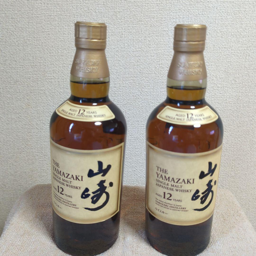山﨑12年700ml2本箱無し