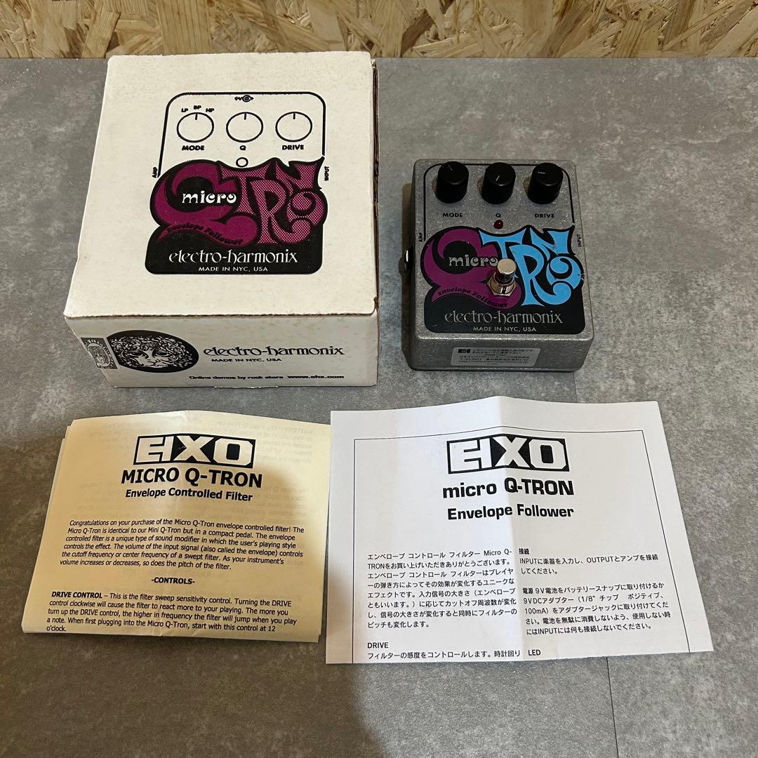 electro-harmonix micro Qtron ギターエフェクター