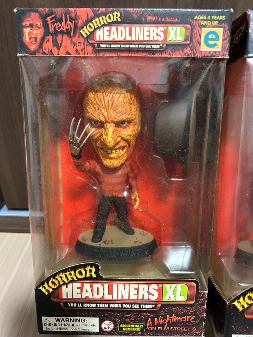 Horror Headliners XL フィギュア ジェイソン　 フレディ