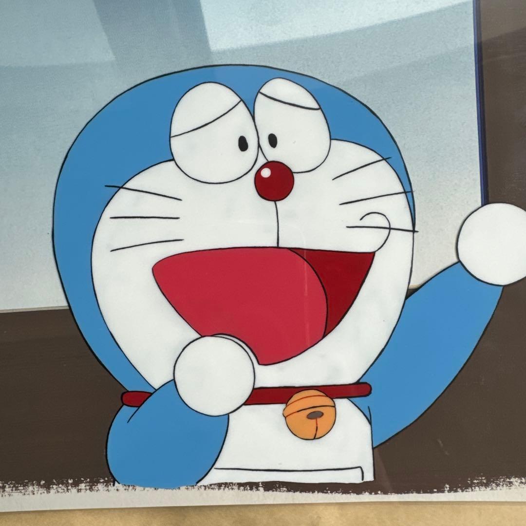 ドラえもん セル画 直筆背景付き 藤子不二雄