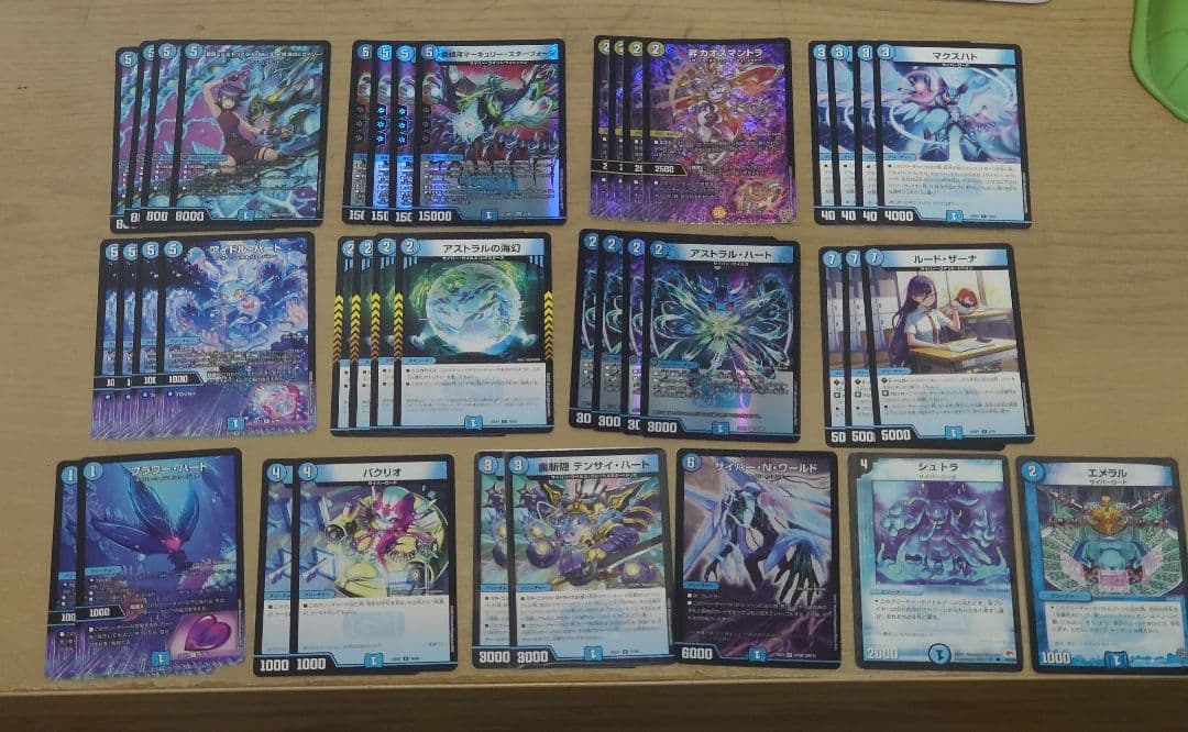 【最安値】青単サイバー デッキ