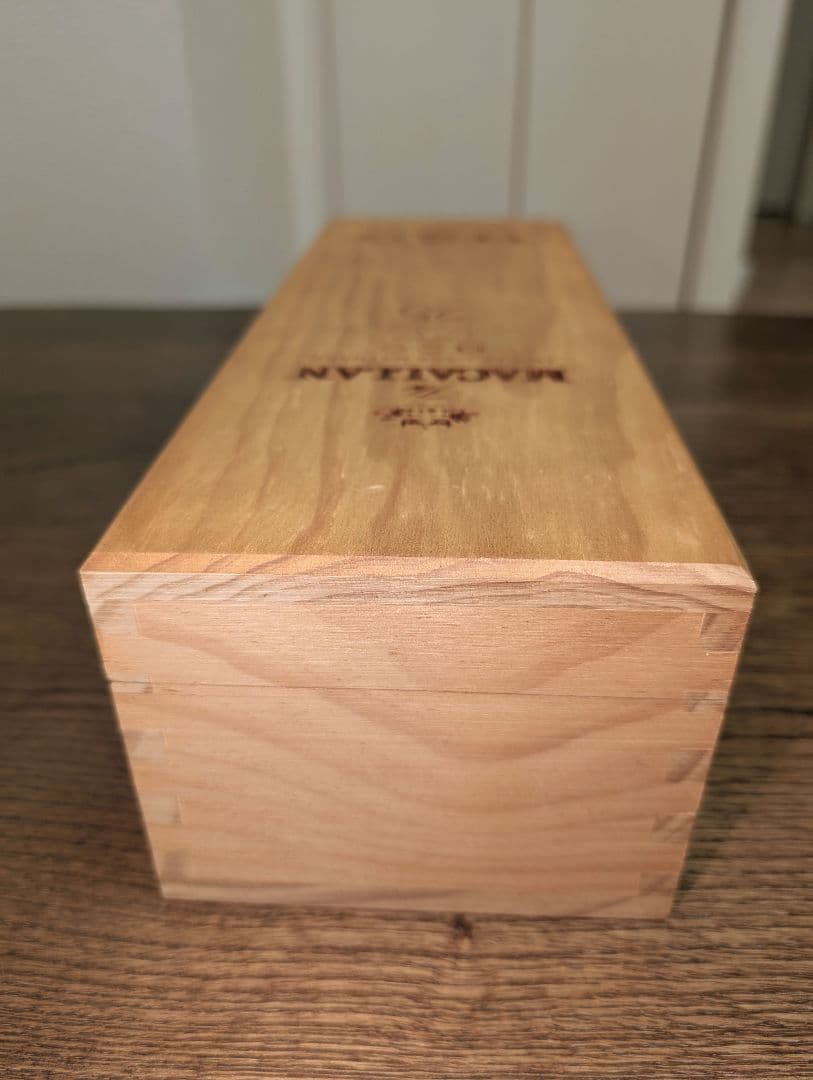 マッカラン25年 木箱入 空き瓶 未洗浄