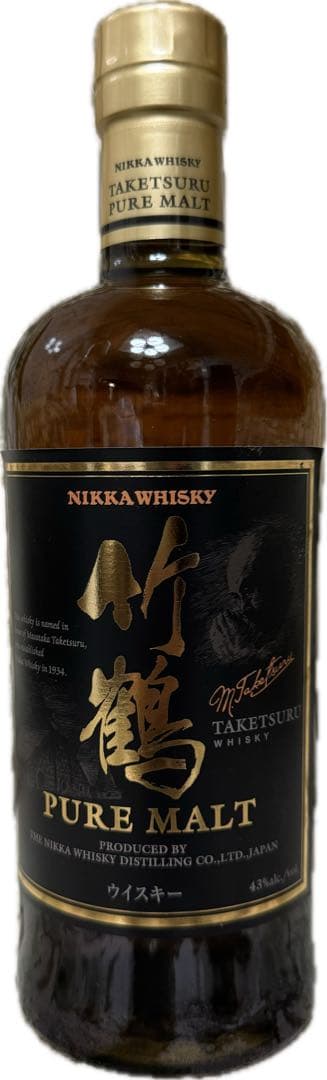 Nikka 竹鶴 ピュアモルト ウイスキー 43度 700ml 旧ラベル