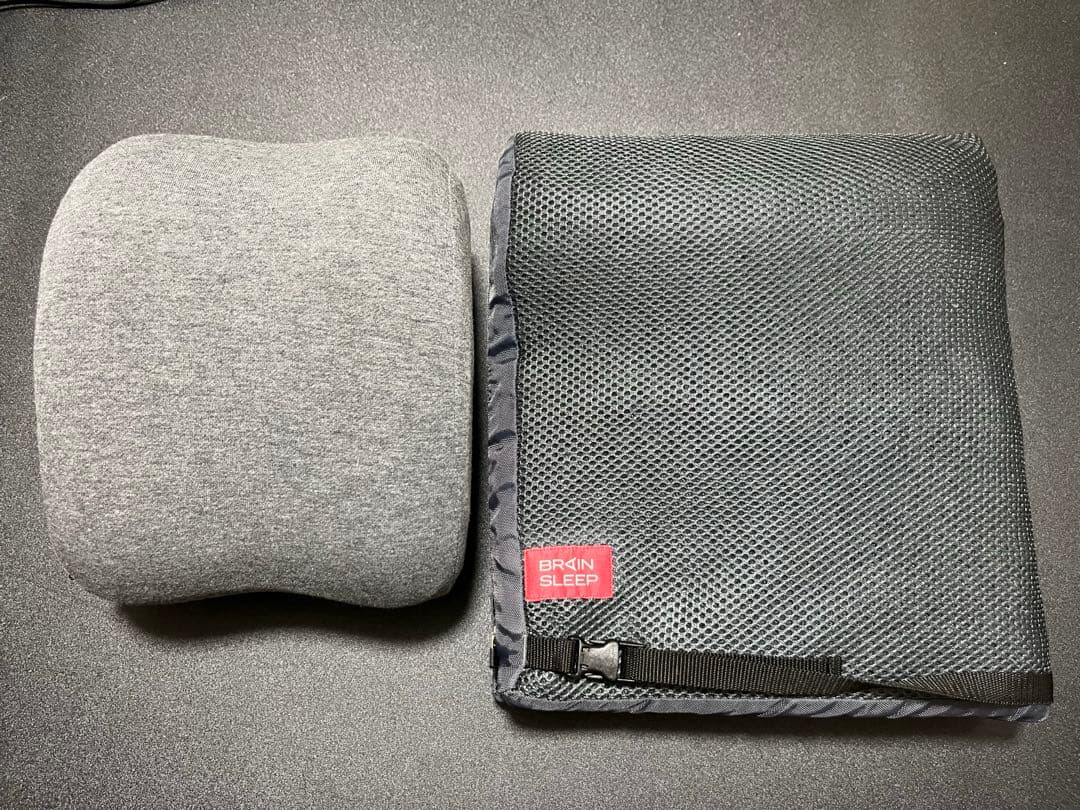 【美品】BLAIN SLEEP ポータブル枕 ネックピロー3WAY おまけ付き