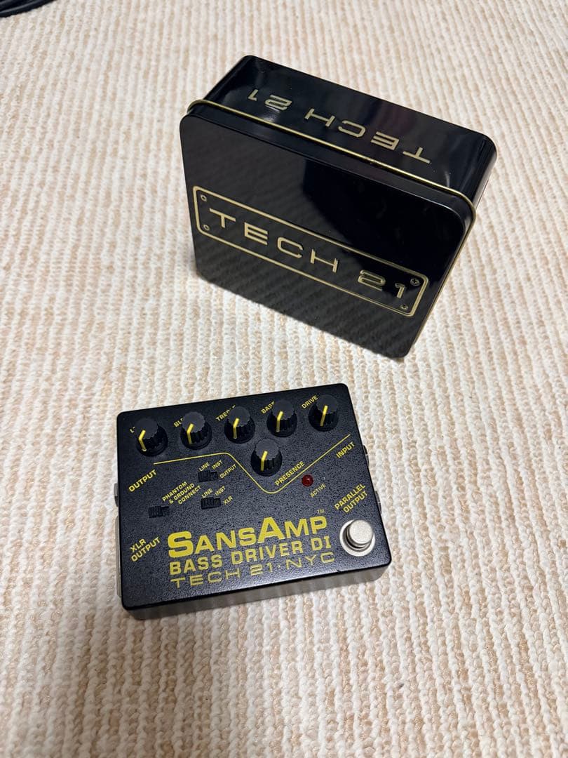 ベース TECH 21 SansAmp BASS D DI
