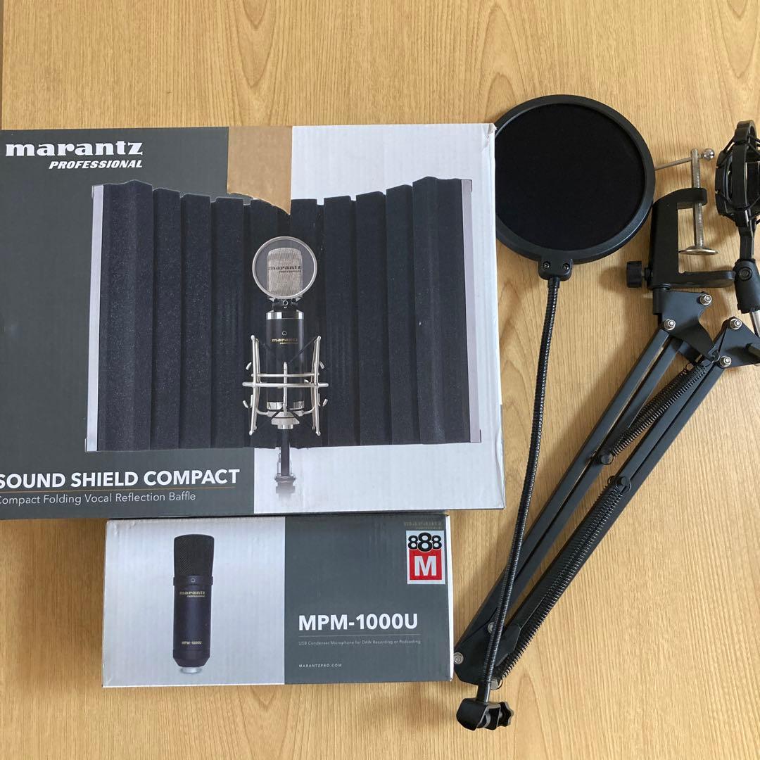 配信機器・PA機器・レコーディング機器 Marantz MPM-1000U Marantz sound shield