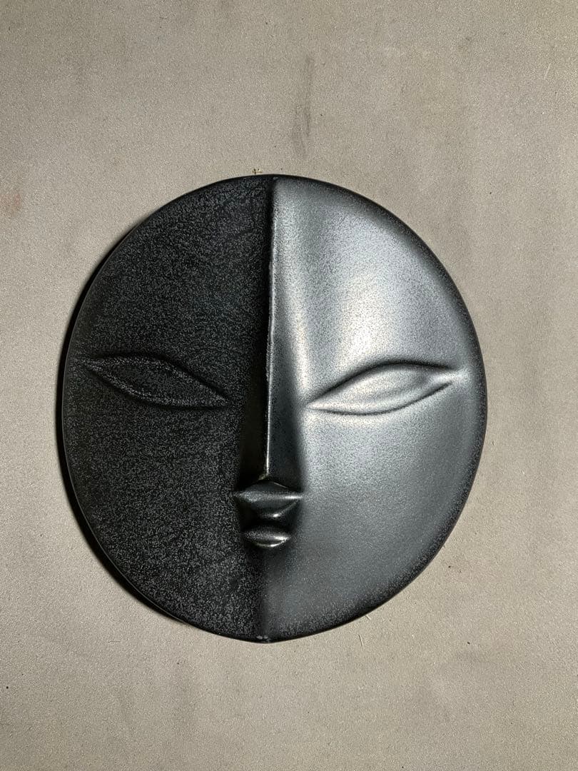 昭和レトロ　岡本太郎　万博　太陽の塔　壁掛三面