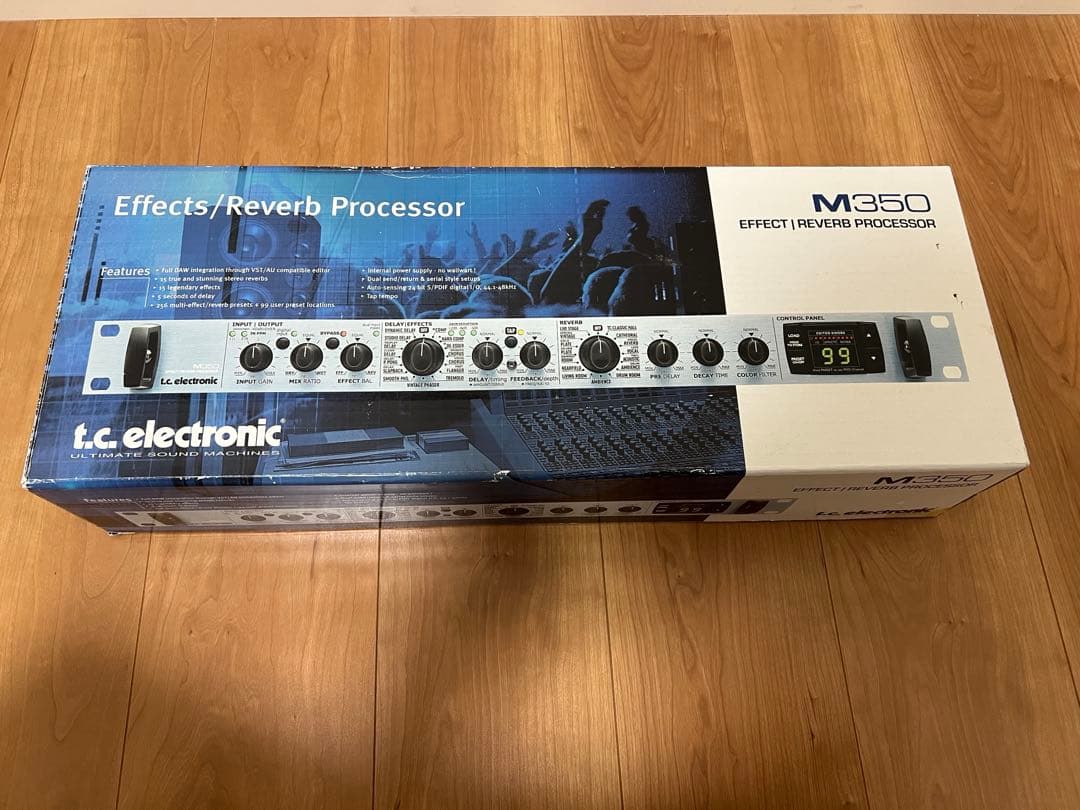tc electronic M350 空間系＋リバーブ