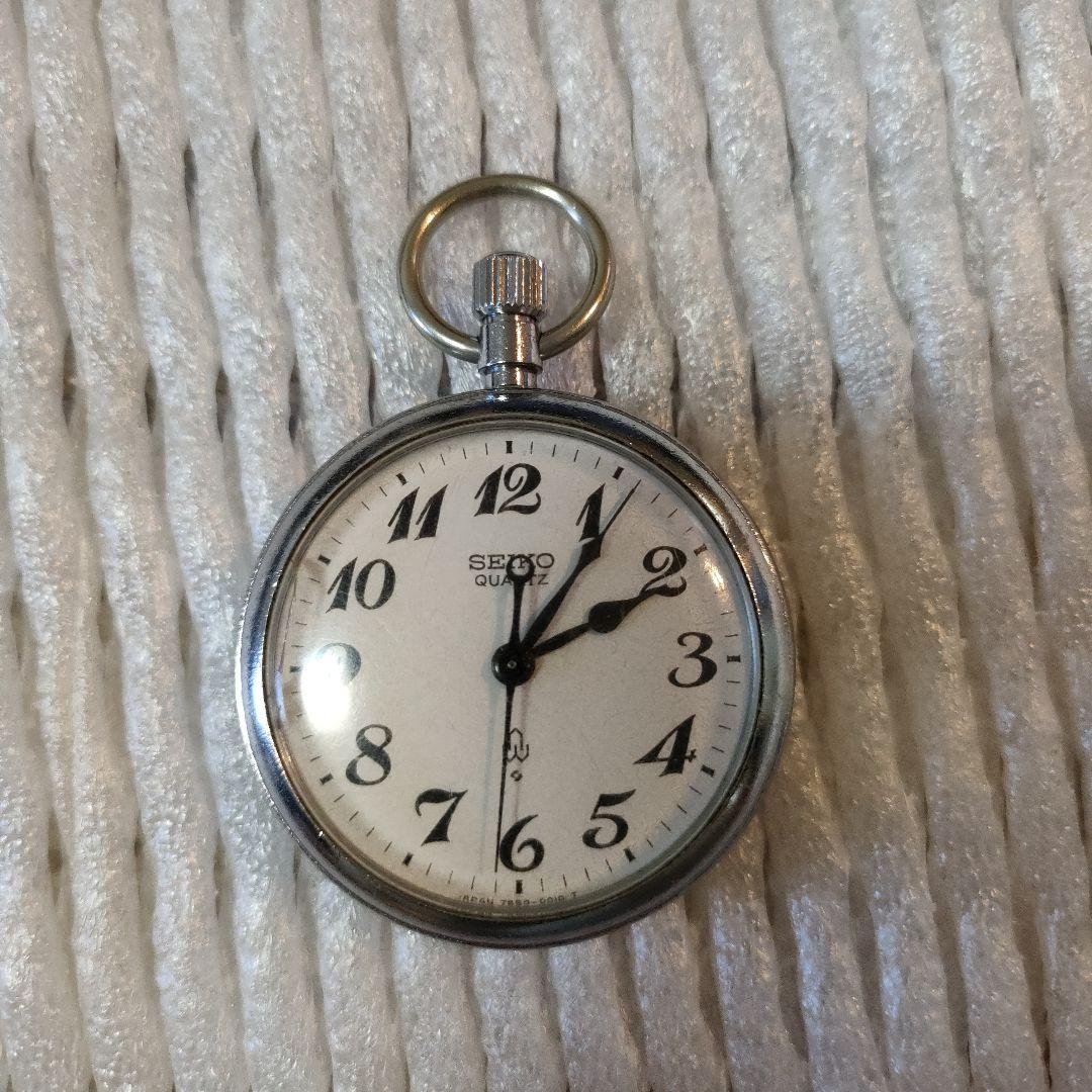 国鉄　天鉄　懐中時計　鉄道時計　稼働品