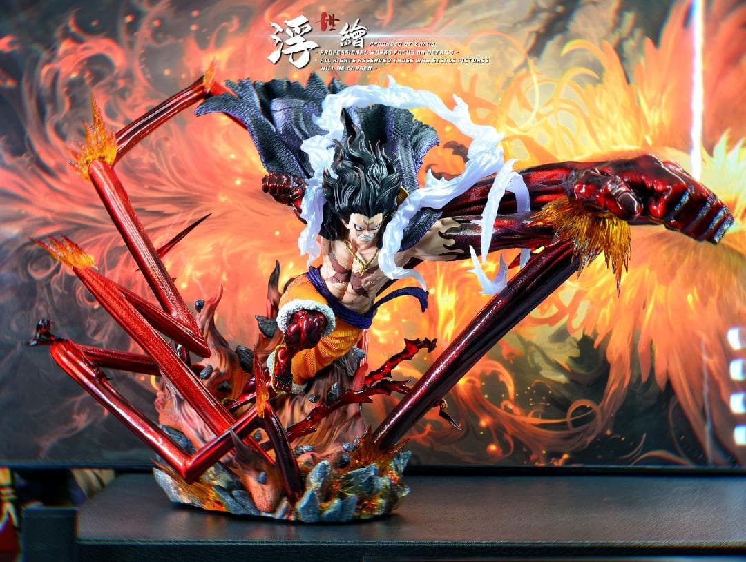 ワンピース ニカ ルフィ ギア4 スネイクマン フィギュア ガレージキット