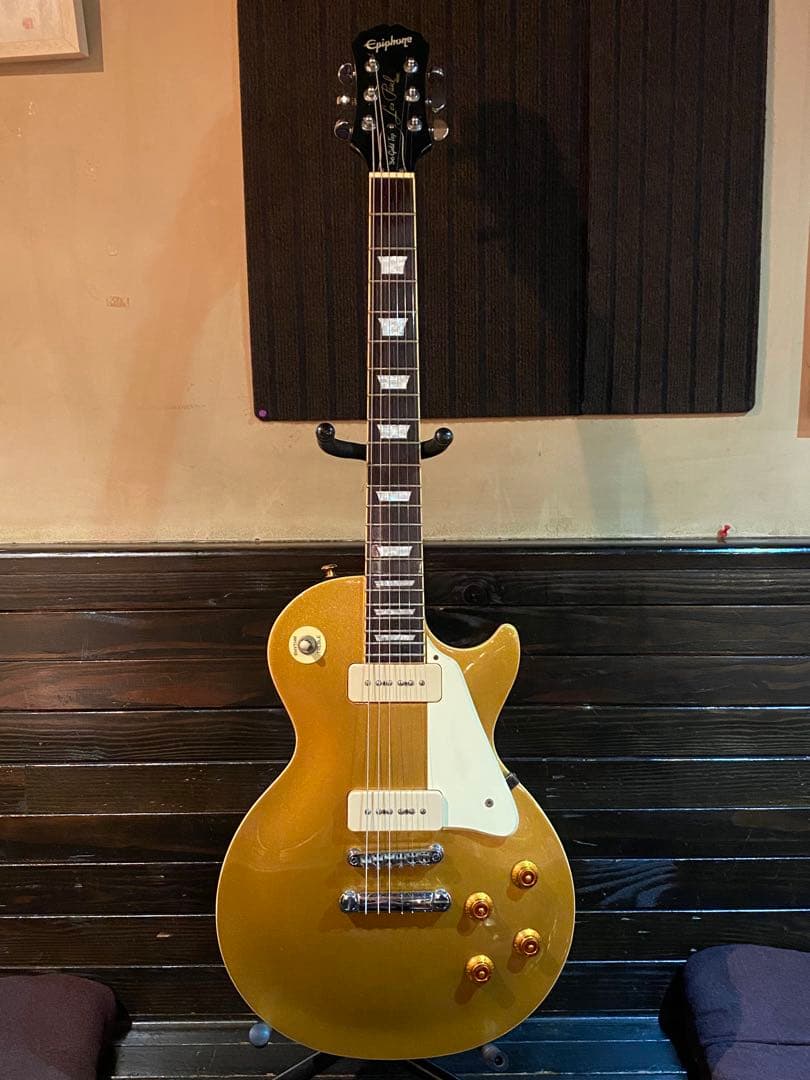 Epiphone Les Paul ゴールドP90