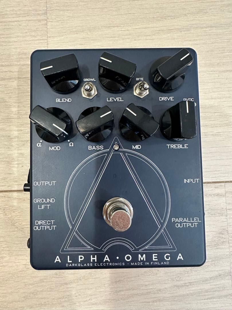 Darkglass ALPHA OMEGA ギターエフェクター