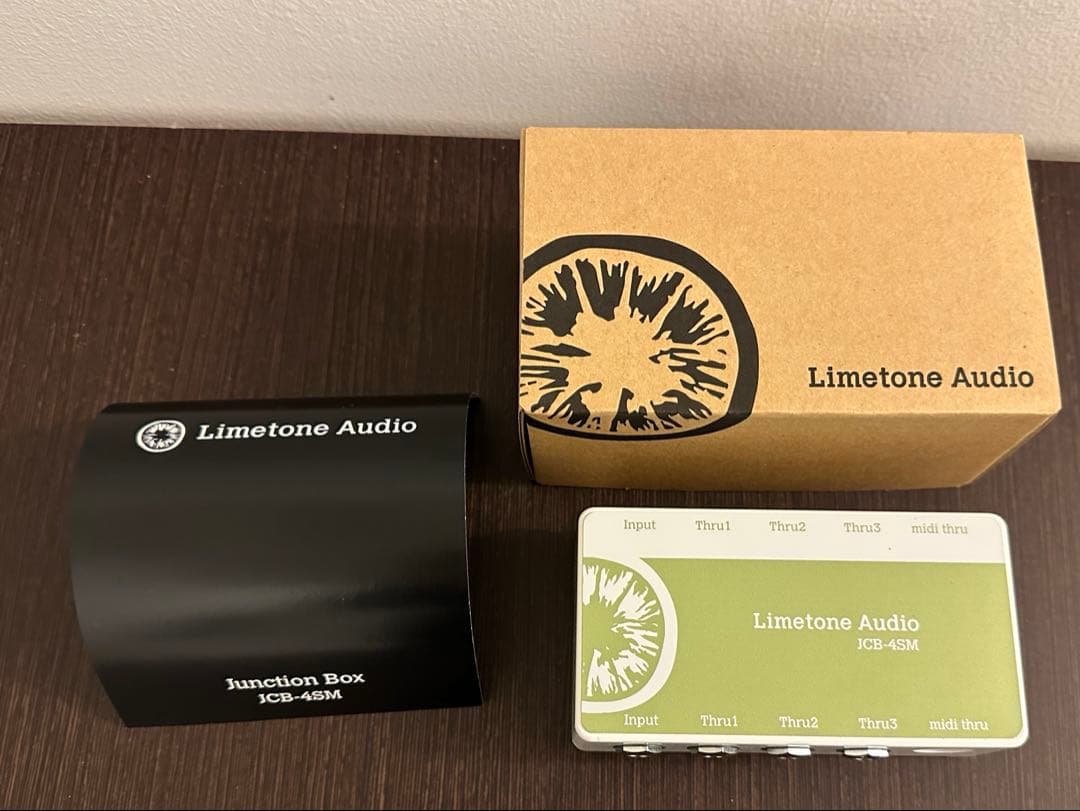 limetone audio jcb-4sm greenジャンクションボックス